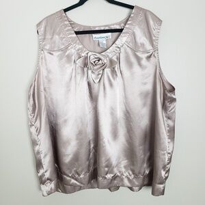 Denim 24/7 sleeveless top v-neck G11